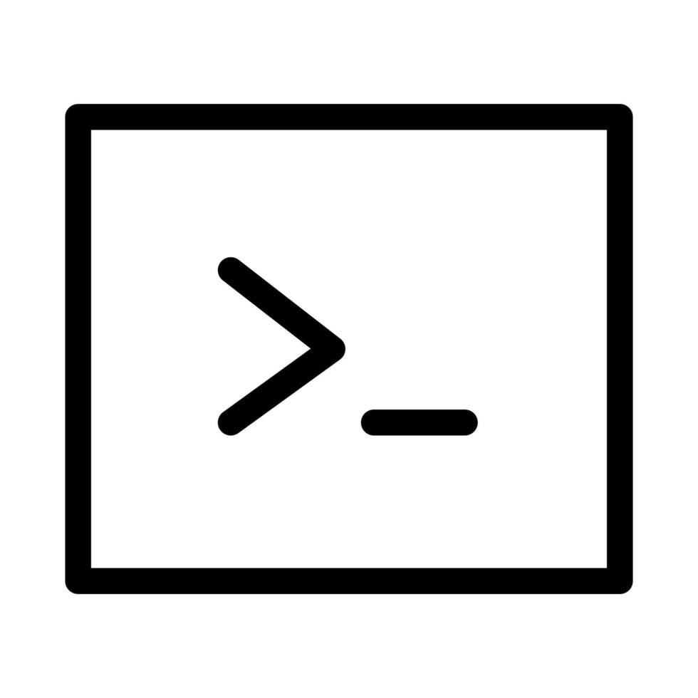 illustration av programmerare ikonen vektor