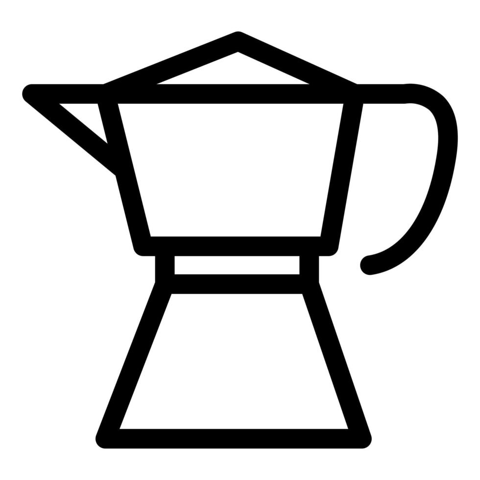 illustration av kaffeikonen vektor