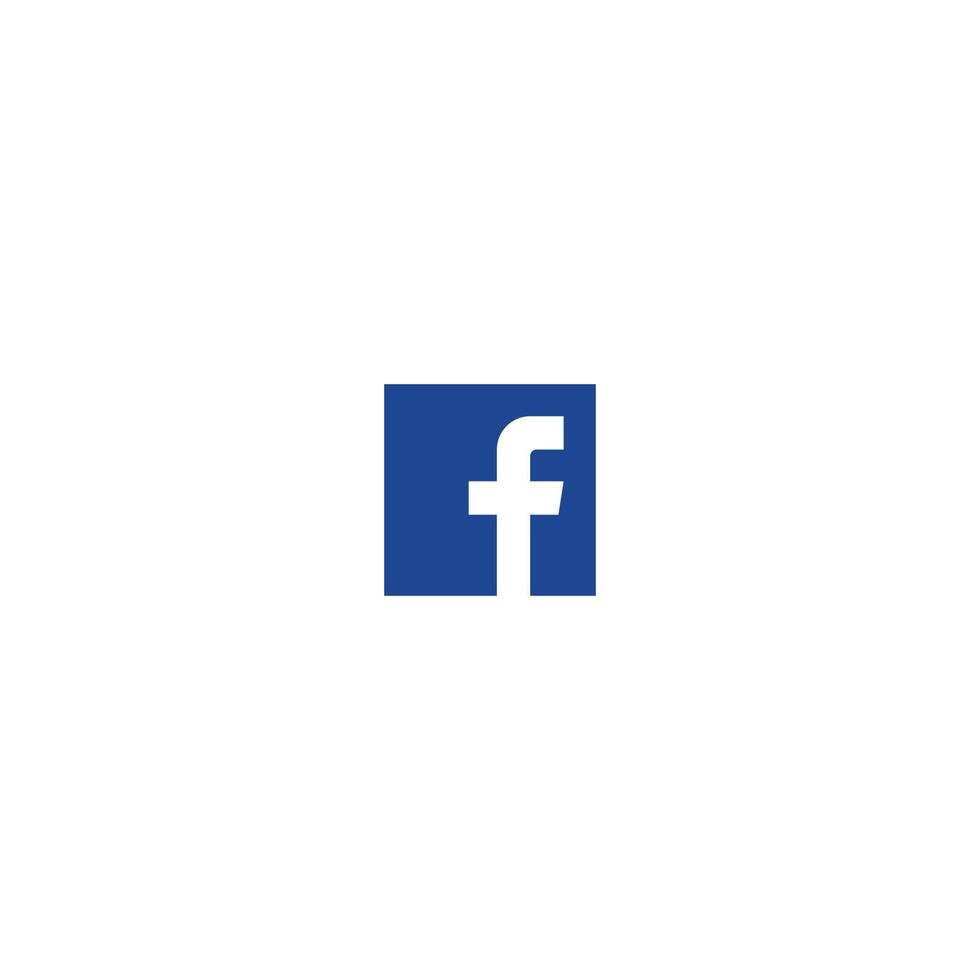 populär logotyp för sociala medier vektor
