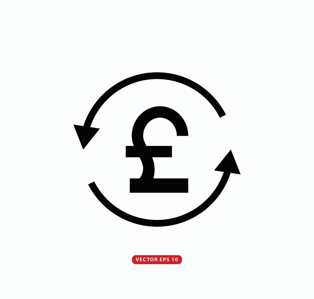 Geld-Symbol-Vektor-Logo-Design-Vorlage vektor