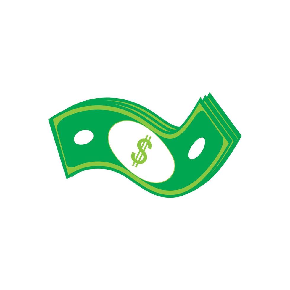Dollar-Vektor-Symbol Hintergrund Vorlage Illustration vektor