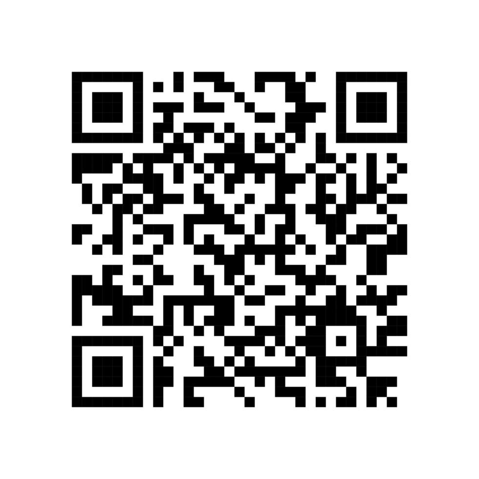 QR-Code mit Text Lorem Ipsum vektor