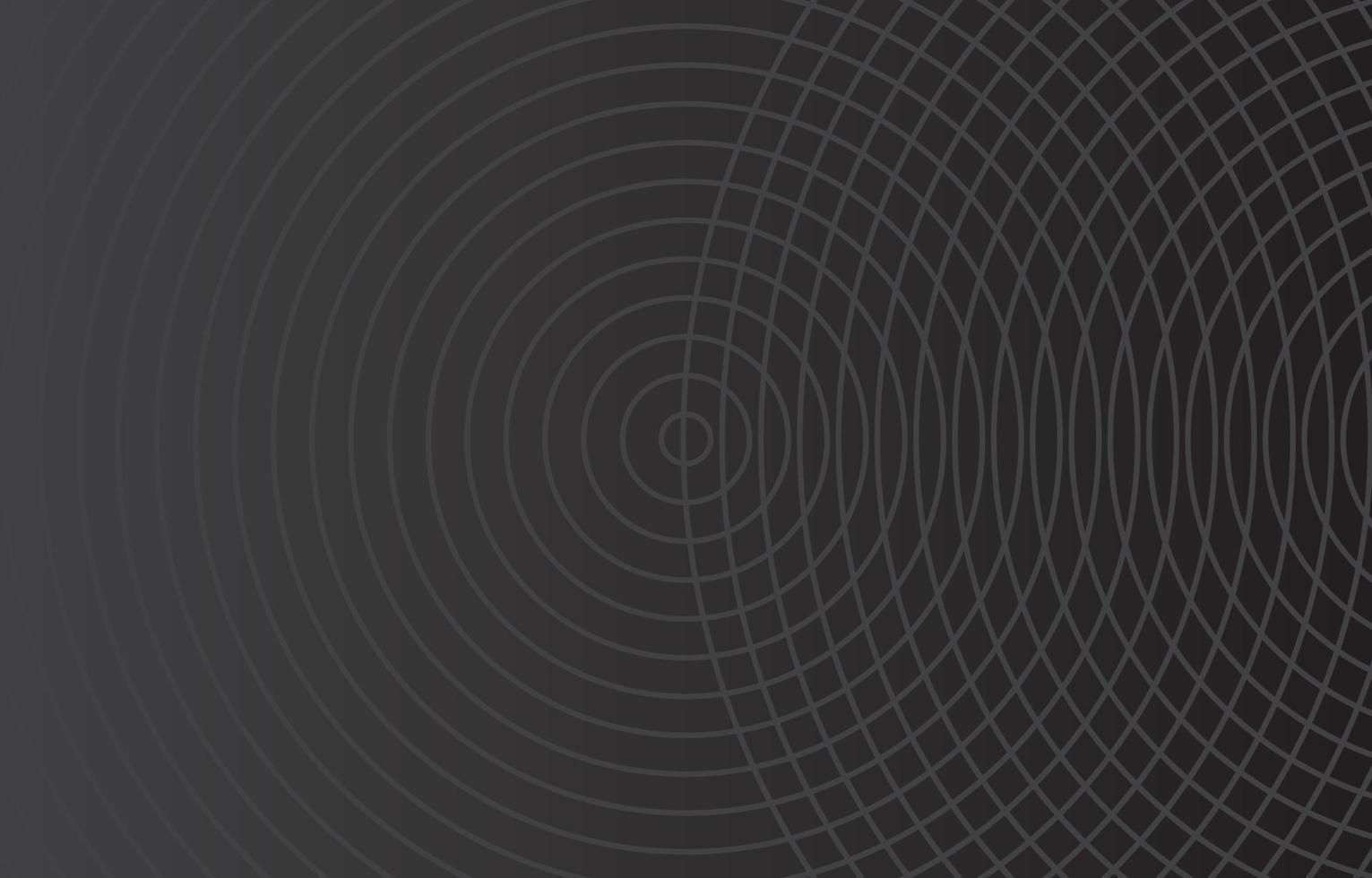 minimalistisk modern svart cirkelbakgrund vektor