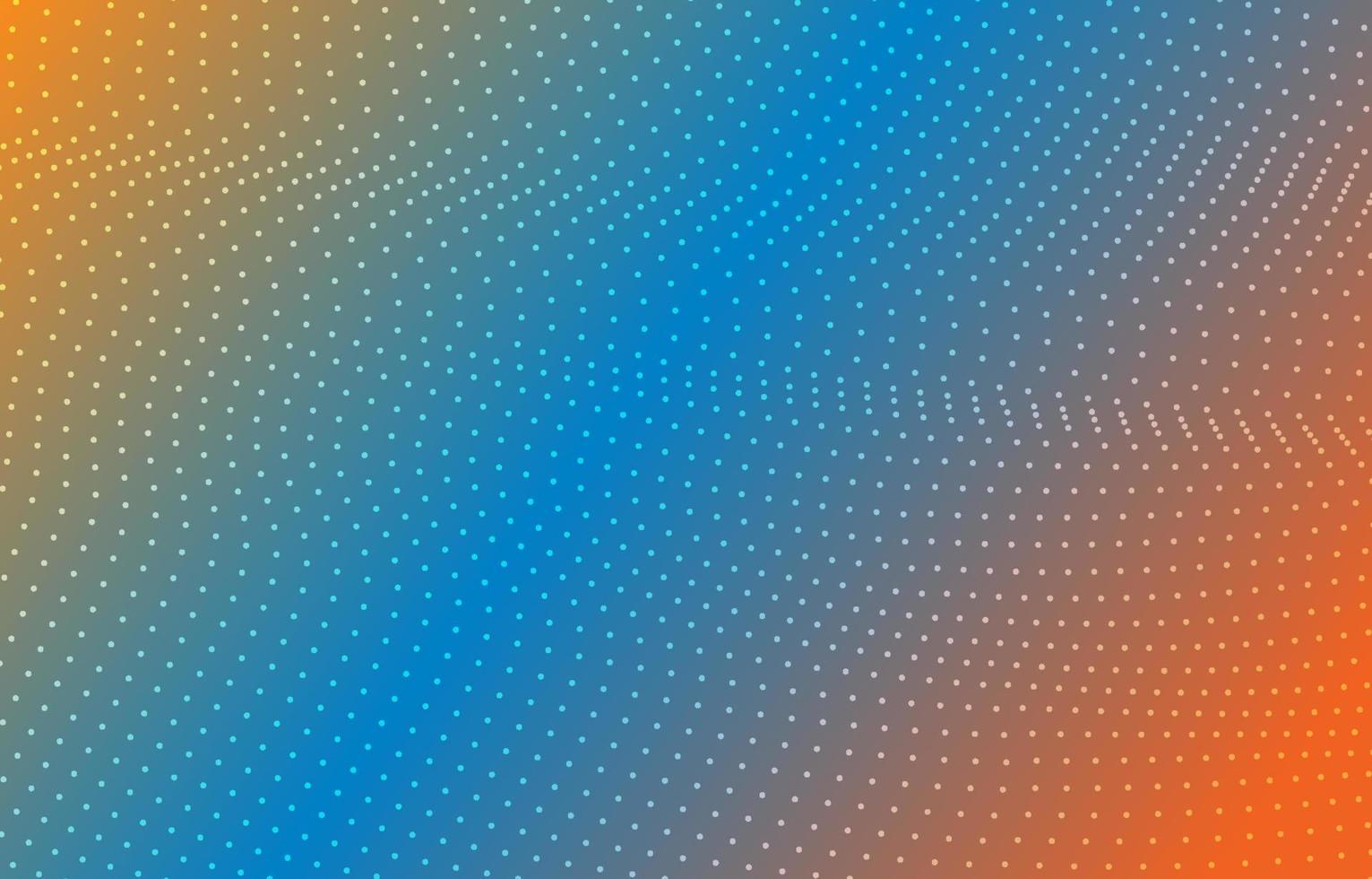 abstrakt vågig halvtonsbakgrund med gradientfärg vektor