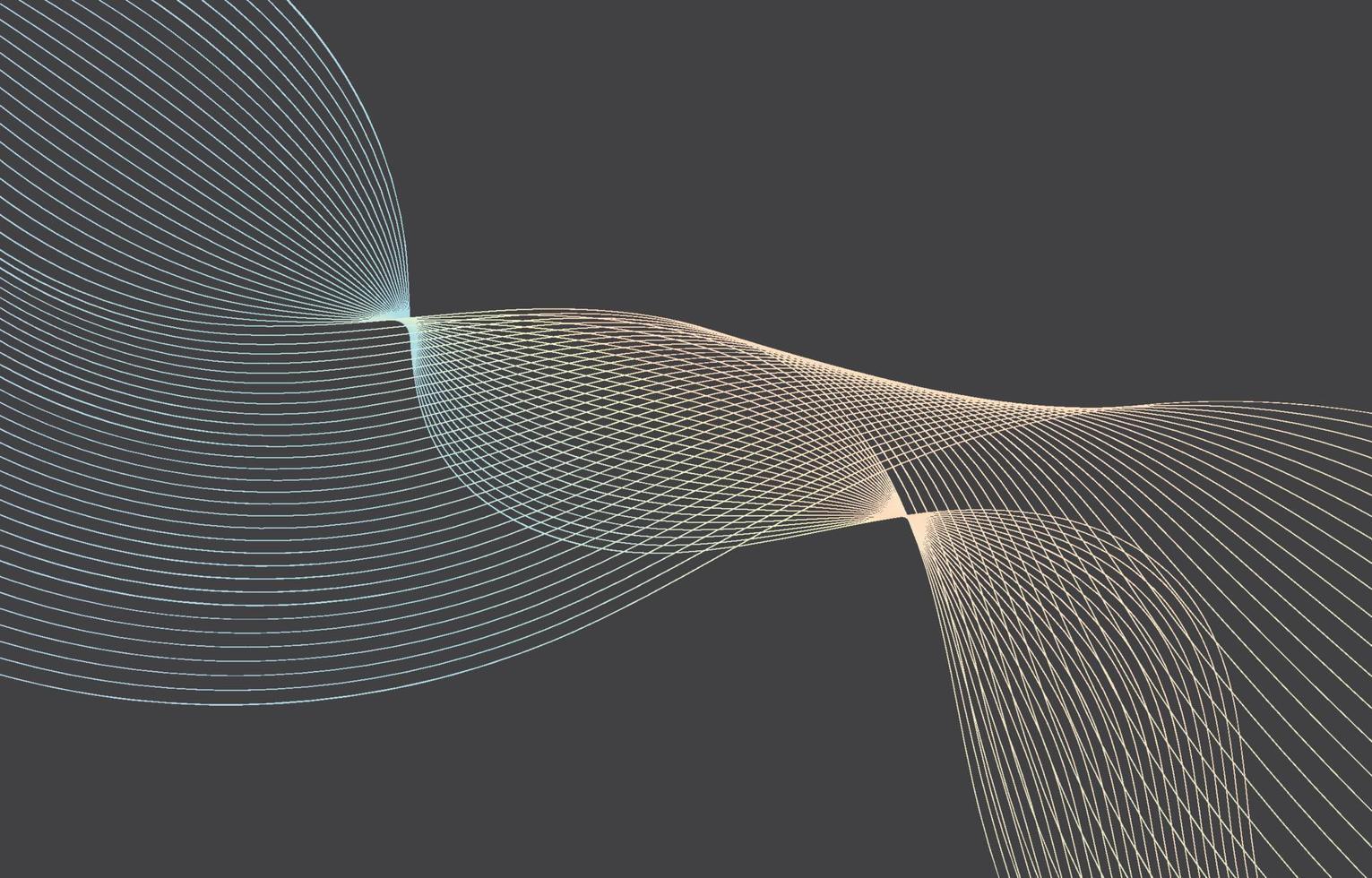 elegant modern abstrakt vågiga linjer bakgrund vektor