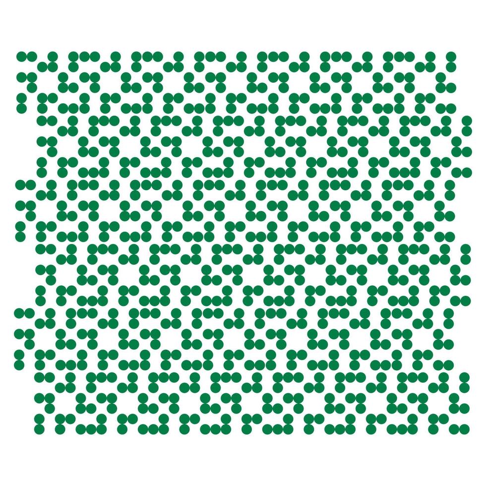 grün gepunktete Muster Hintergrundbild vektor