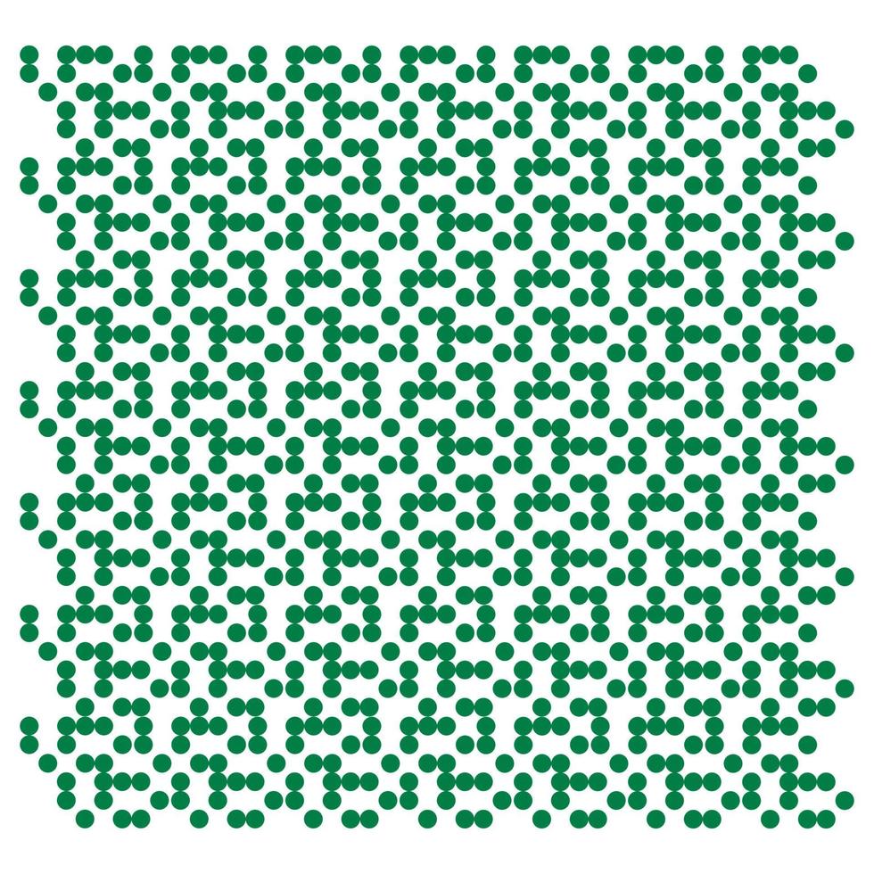 grönt prickigt mönster bakgrundsbild vektor