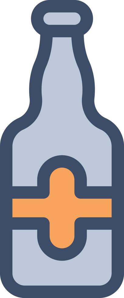 alkoholvektorillustration auf einem hintergrund. erstklassige qualitätssymbole. Vektorsymbole für Konzept und Grafikdesign. vektor