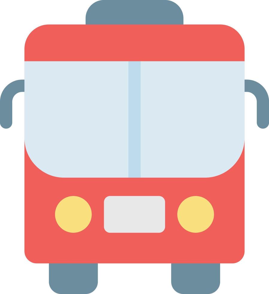 Bus-Vektor-Illustration auf einem Hintergrund. Premium-Qualitätssymbole. Vektorsymbole für Konzept und Grafikdesign. vektor