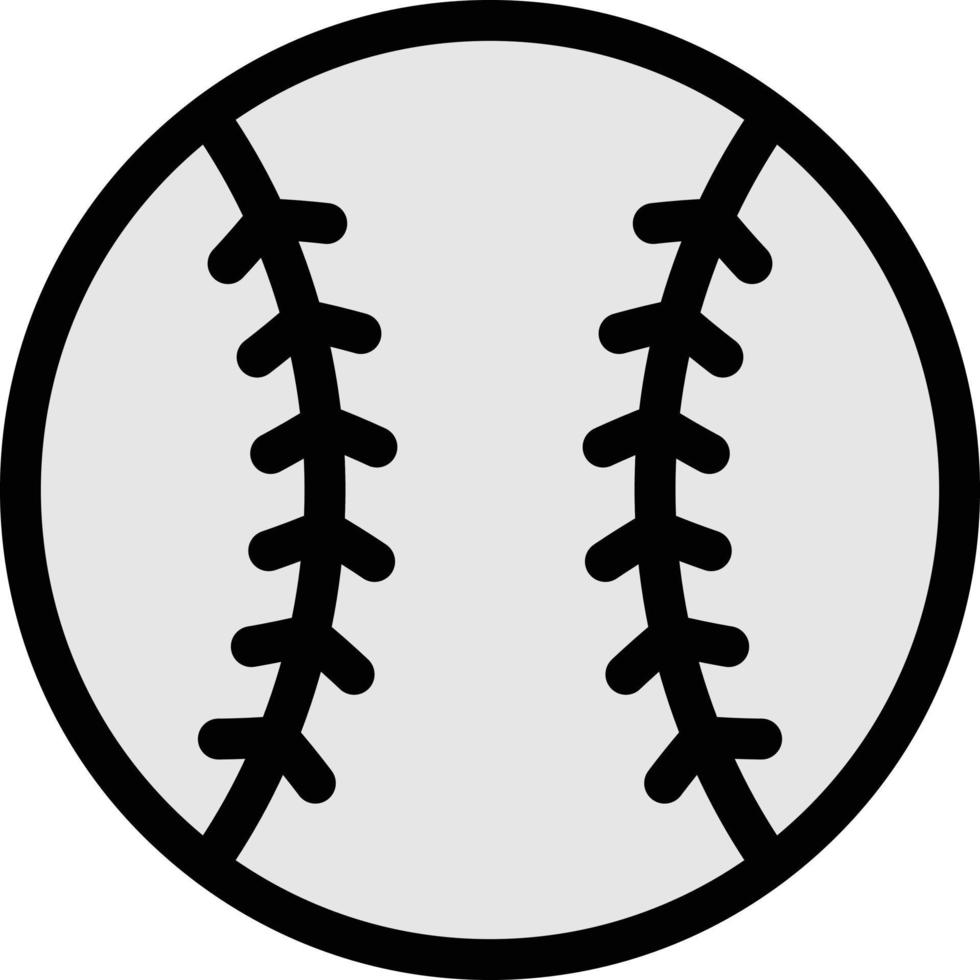 Baseball-Vektor-Illustration auf einem Hintergrund. Premium-Qualitätssymbole. Vektorsymbole für Konzept und Grafikdesign. vektor