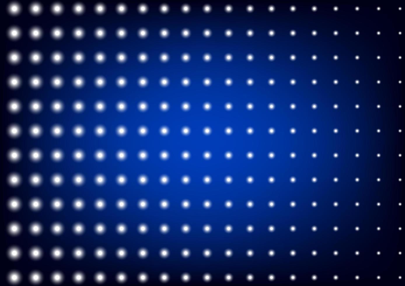 Grafikdesign White Dot Blur mit blauem Hintergrund abstrakt Hintergrundbild Vektor-Illustration vektor