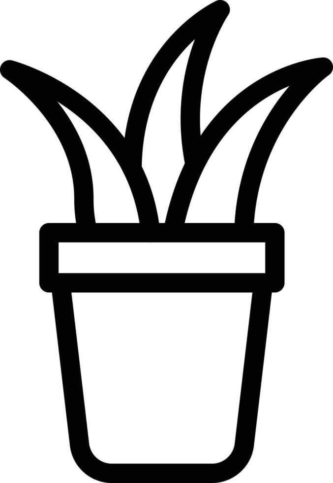aloe vera pflanze vektorillustration auf einem hintergrund. hochwertige symbole. Vektorsymbole für Konzept und Grafikdesign. vektor