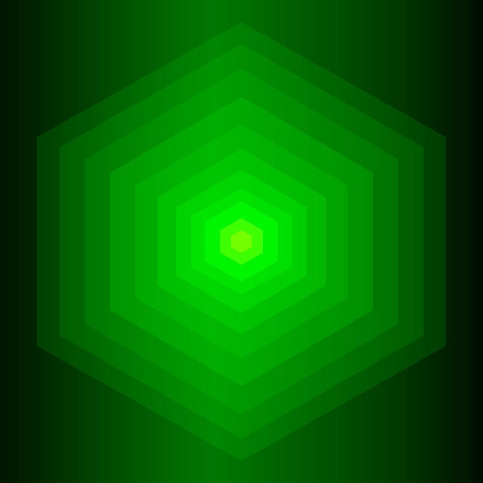 lebendige Hexagonform digitales Kunstdesign abstrakte Hintergrundbildmuster-Vektorillustration vektor