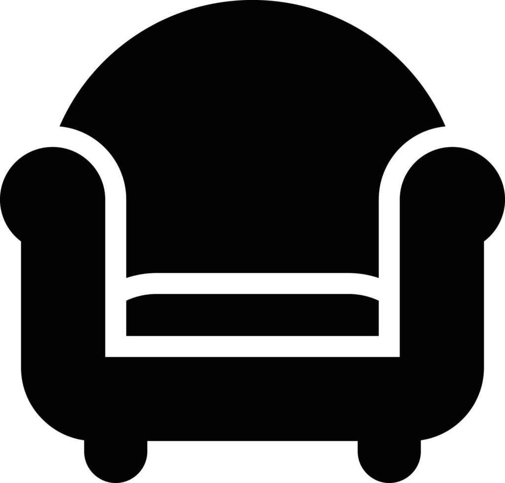 Couch-Vektor-Illustration auf einem Hintergrund. Premium-Qualitätssymbole. Vektorsymbole für Konzept und Grafikdesign. vektor