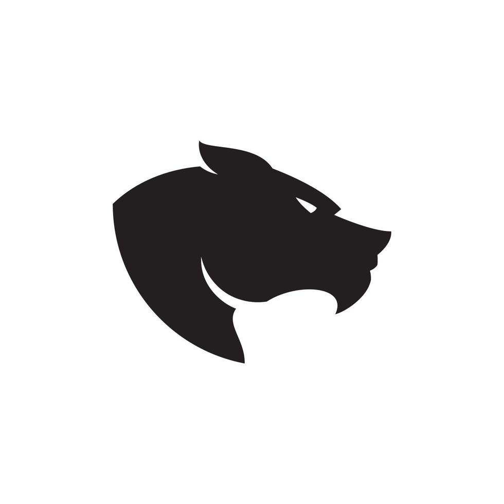 Panther-Logo-Design-Vektor-Illustration-Vorlage vektor