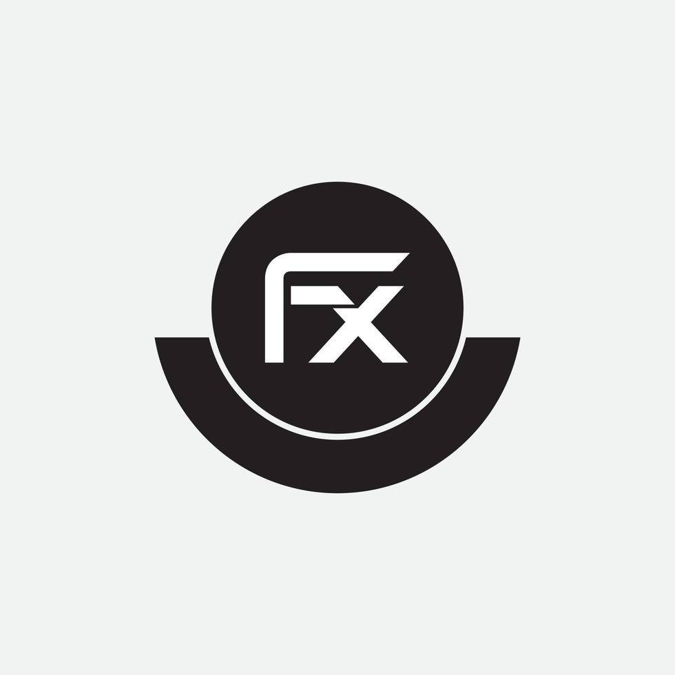 fx-Brief-Logo-Design vektor