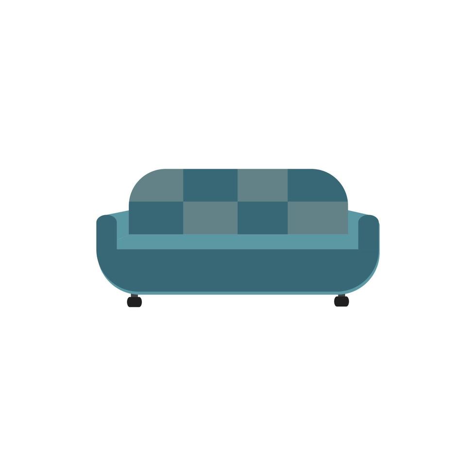 Sofa Vektor Logo Symbol Illustration Hintergrund