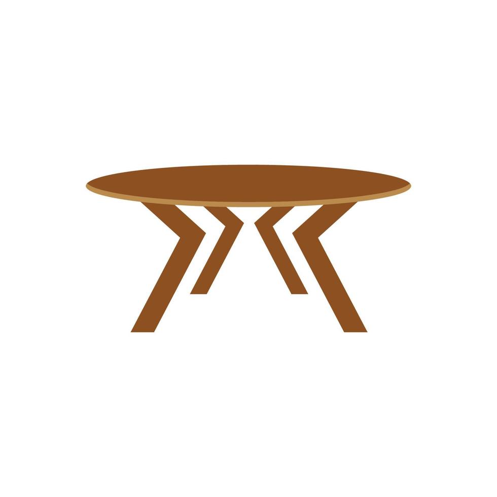 tabell vektor logotyp ikon objekt bakgrundsillustration