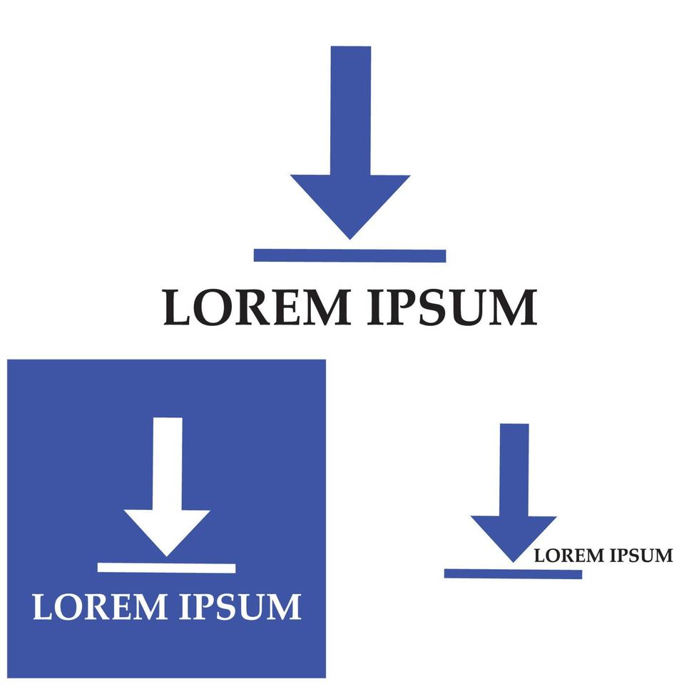 ladda ner ikon vektorillustration användbar för webbplats eller applikation vektor