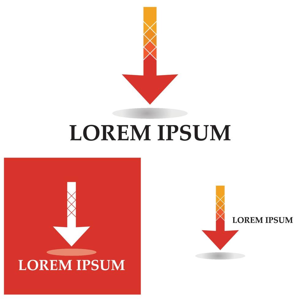 ladda ner ikon vektorillustration användbar för webbplats eller applikation vektor