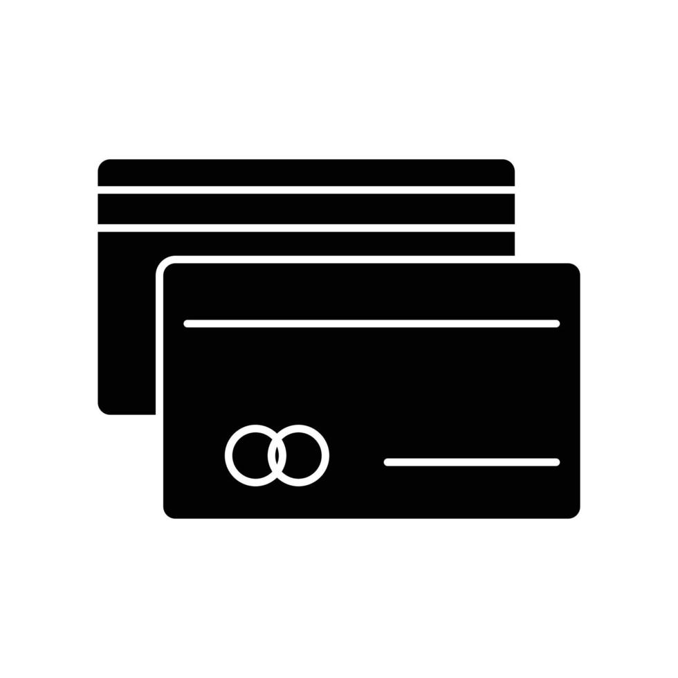 bankkort vektorikon som är lämplig för kommersiellt arbete och enkelt ändra eller redigera den vektor