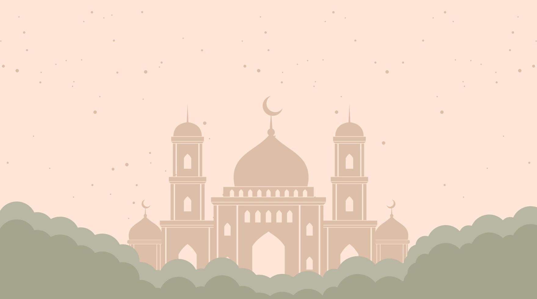 islamisk bakgrundsdesign. ramadan bakgrund. eid mubarak bakgrund vektor