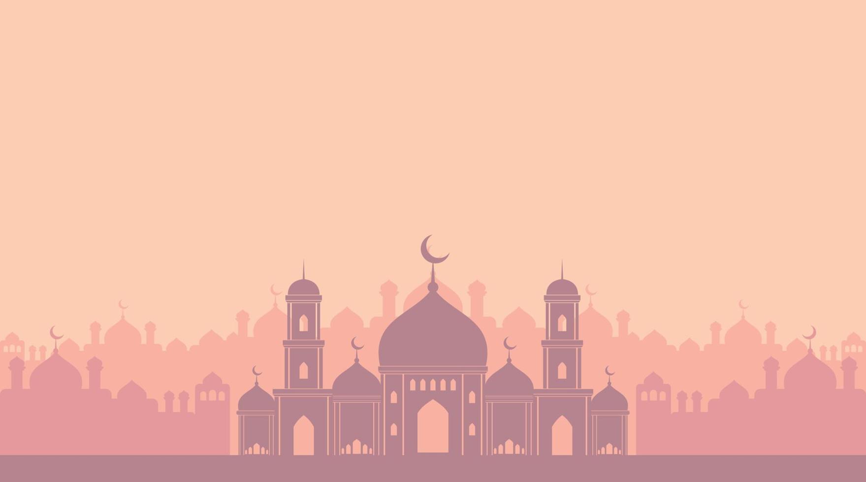 islamisches hintergrunddesign. Ramadan-Hintergrund. Eid Mubarak-Hintergrund vektor