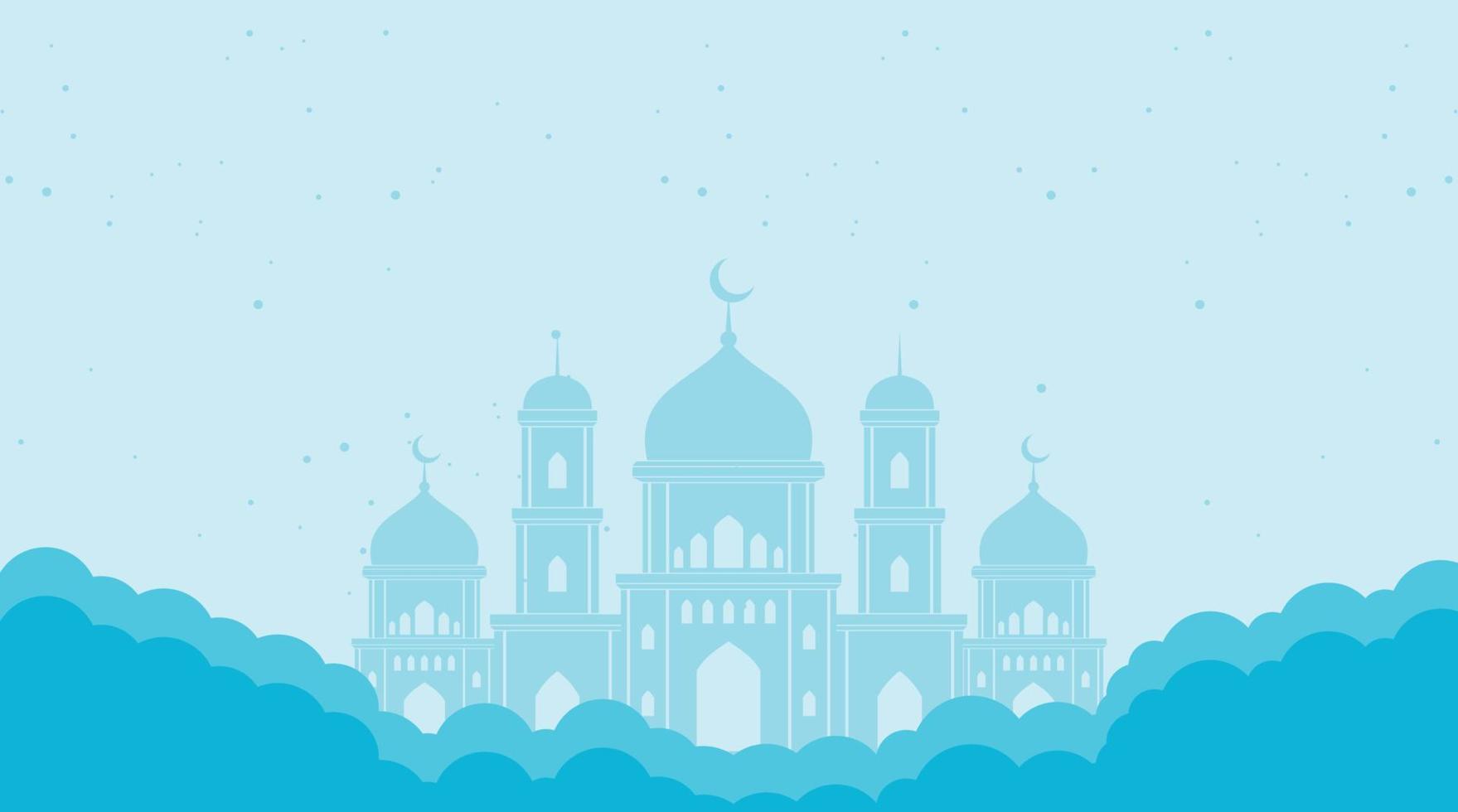 islamisches hintergrunddesign. Ramadan-Hintergrund. Eid Mubarak-Hintergrund vektor