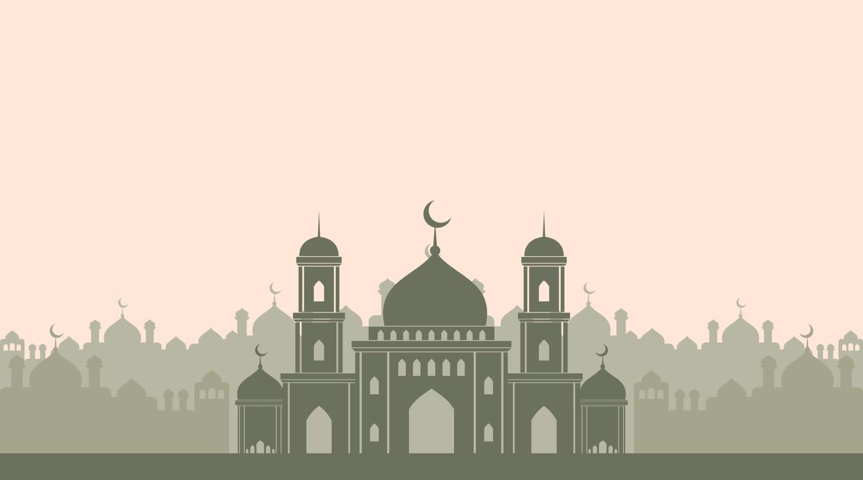 islamisk bakgrundsdesign. ramadan bakgrund. eid mubarak bakgrund vektor