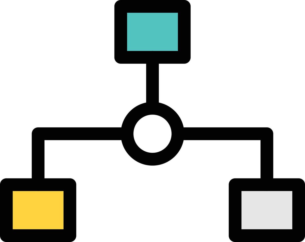 Flussdiagramm-Vektorillustration auf einem Hintergrund. Premium-Qualitätssymbole. Vektorsymbole für Konzept und Grafikdesign. vektor