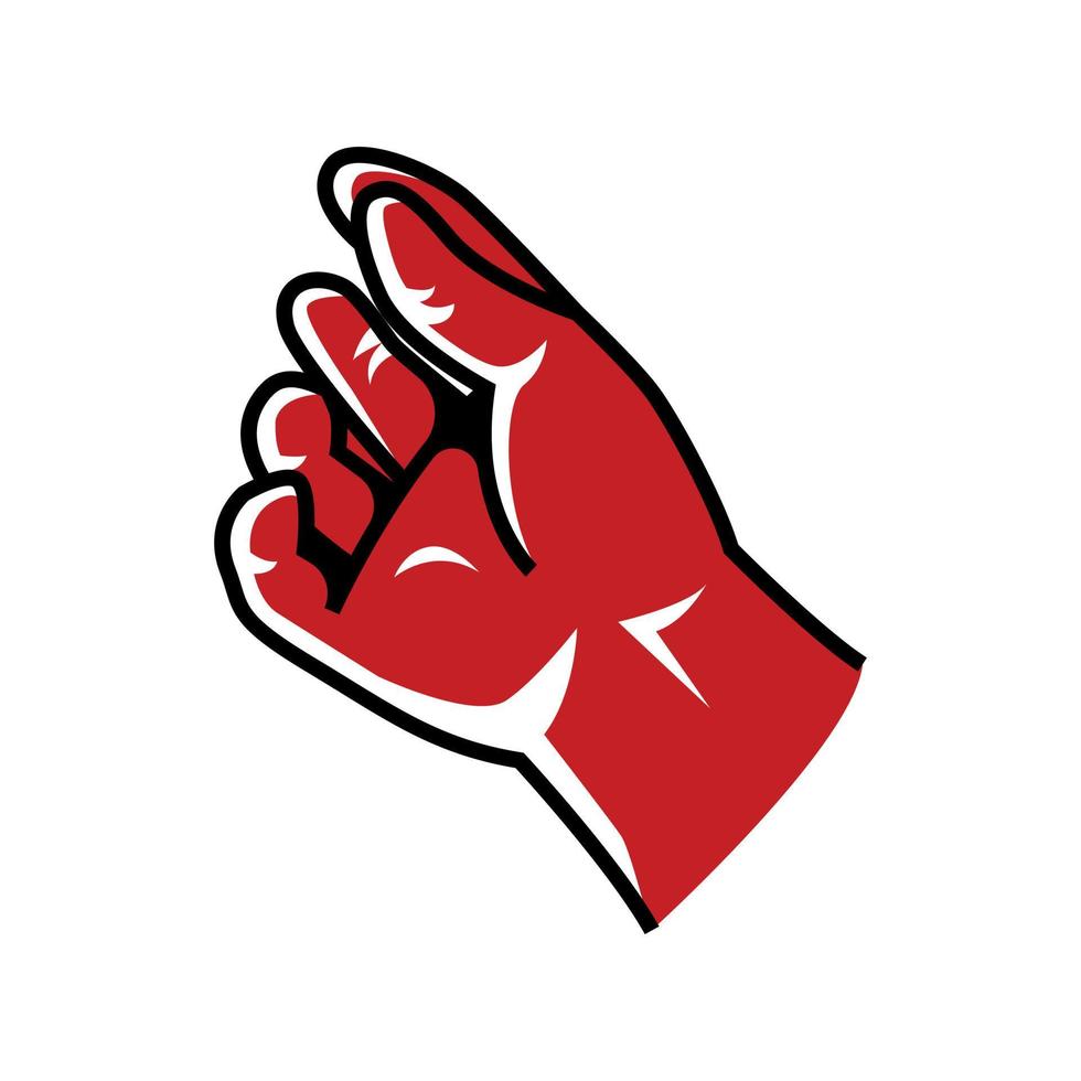 Handsymbol Abbildung 3 vektor