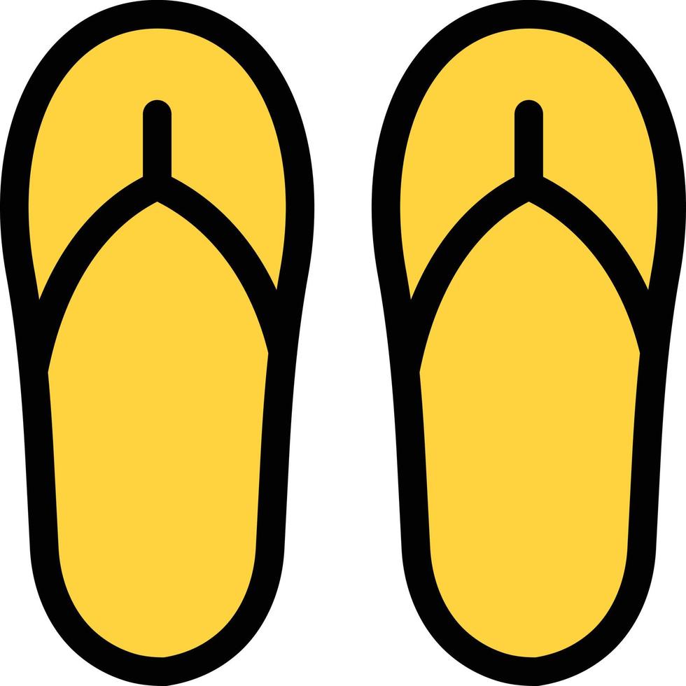 Pantoffel-Vektor-Illustration auf einem Hintergrund. Premium-Qualitätssymbole. Vektorsymbole für Konzept und Grafikdesign. vektor