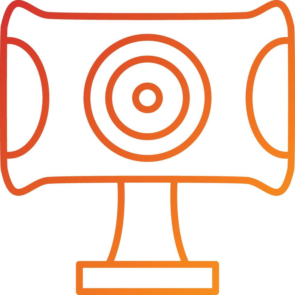 Webcam-Symbolstil vektor
