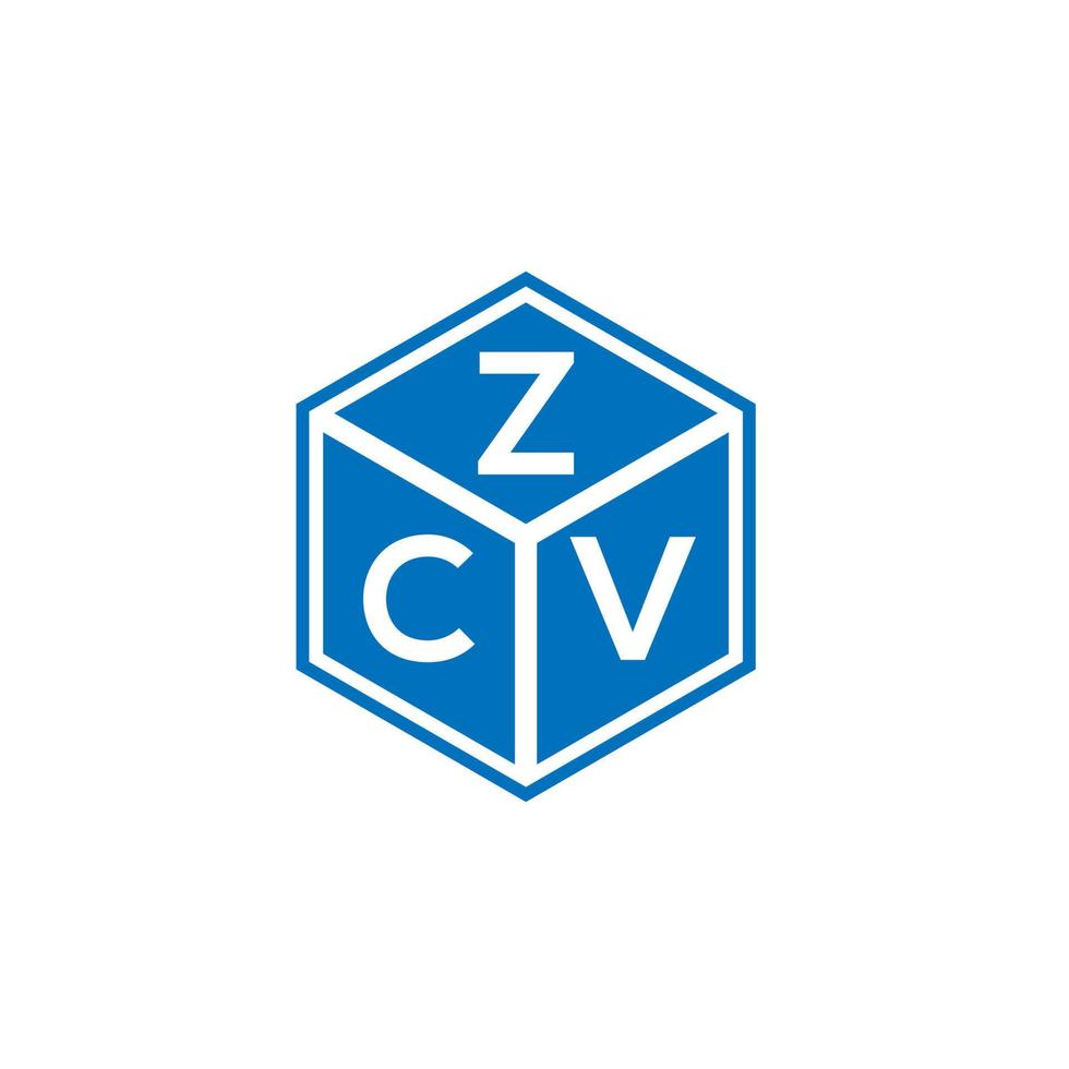 zbc brev logotyp design på vit bakgrund. zbc kreativa initialer brev logotyp koncept. zbc bokstavsdesign. vektor