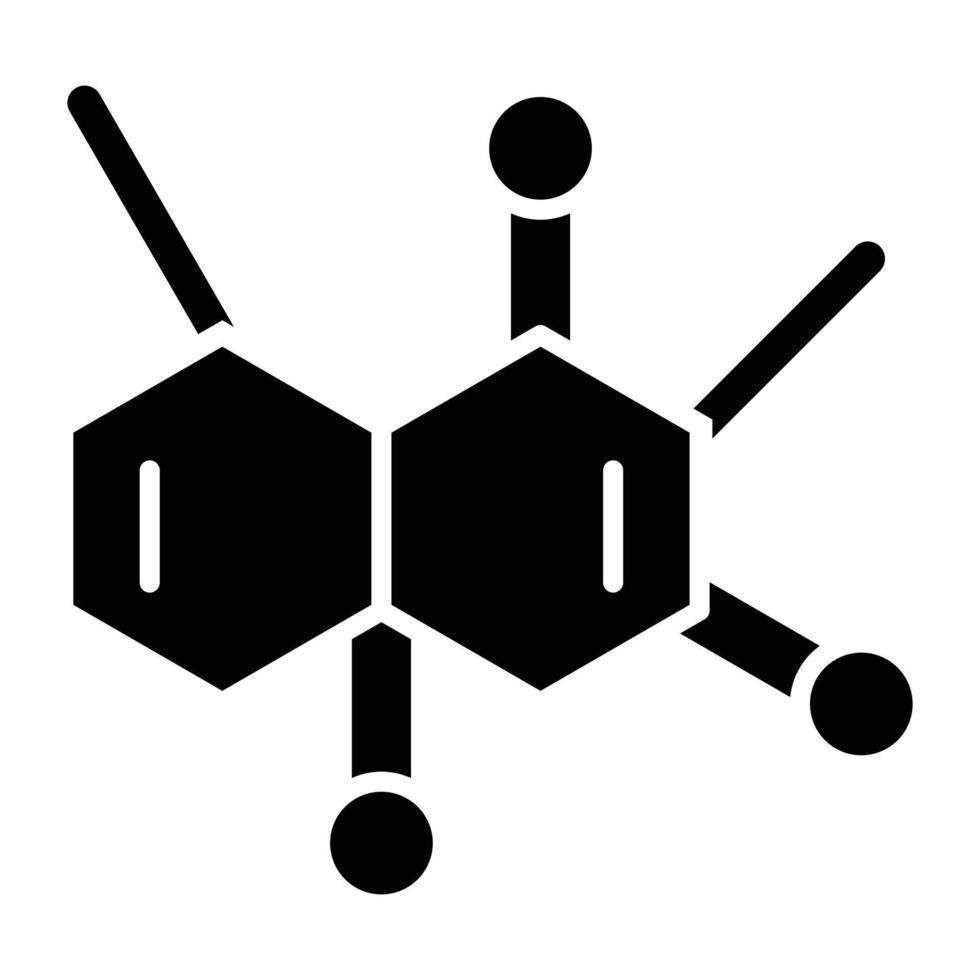 Thymin-Symbolstil vektor