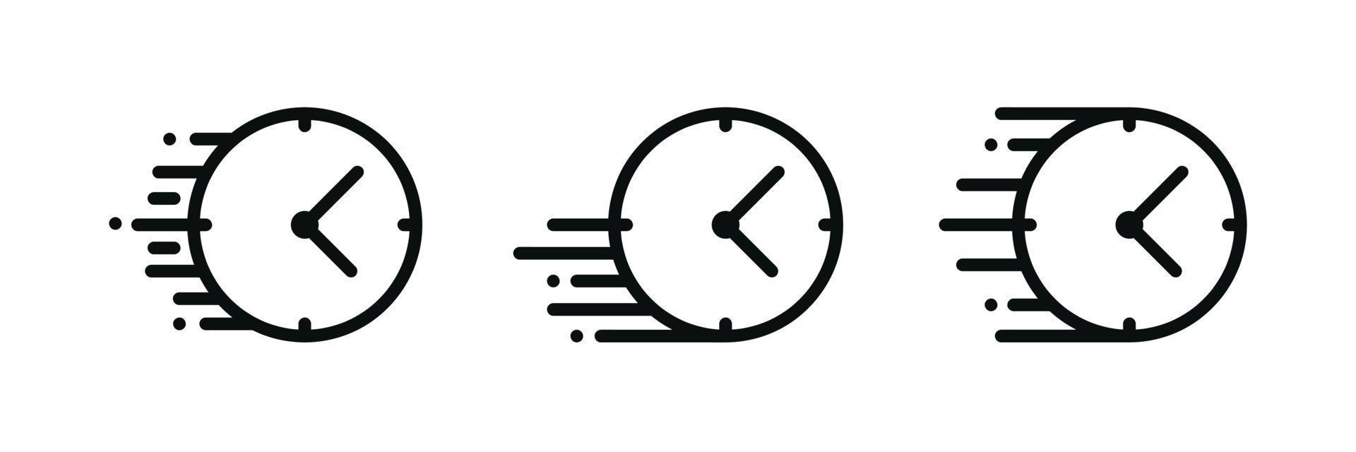 klocka siluett platt ikon, enkel vektor design med skugga. stoppur illustration. enhet för att visa tid och tidsgräns. symbol för hastighet. stoppur och klocka platt tecken symboler logotyp illustration.