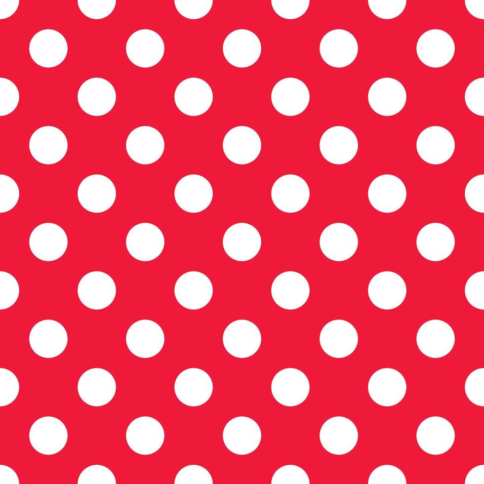 Polka Dot nahtlose Wiederholungsmuster vektor