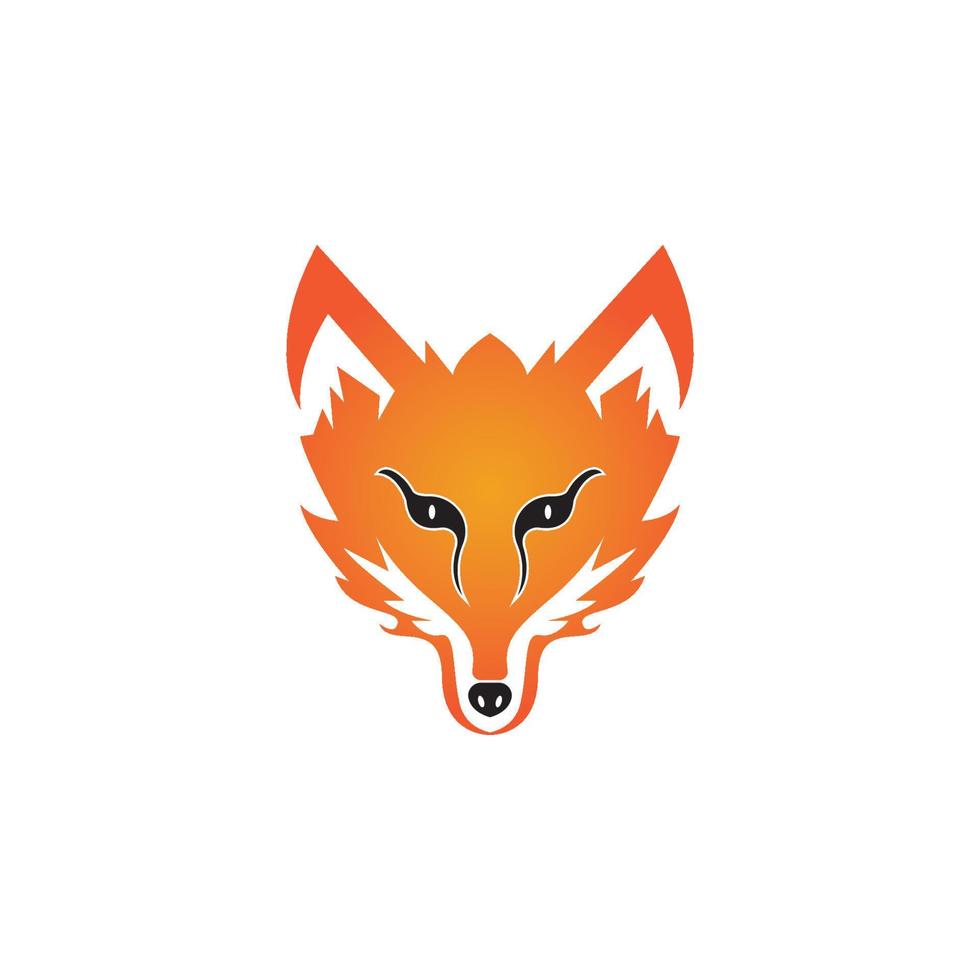 fox vektor illustration ikon och symbol