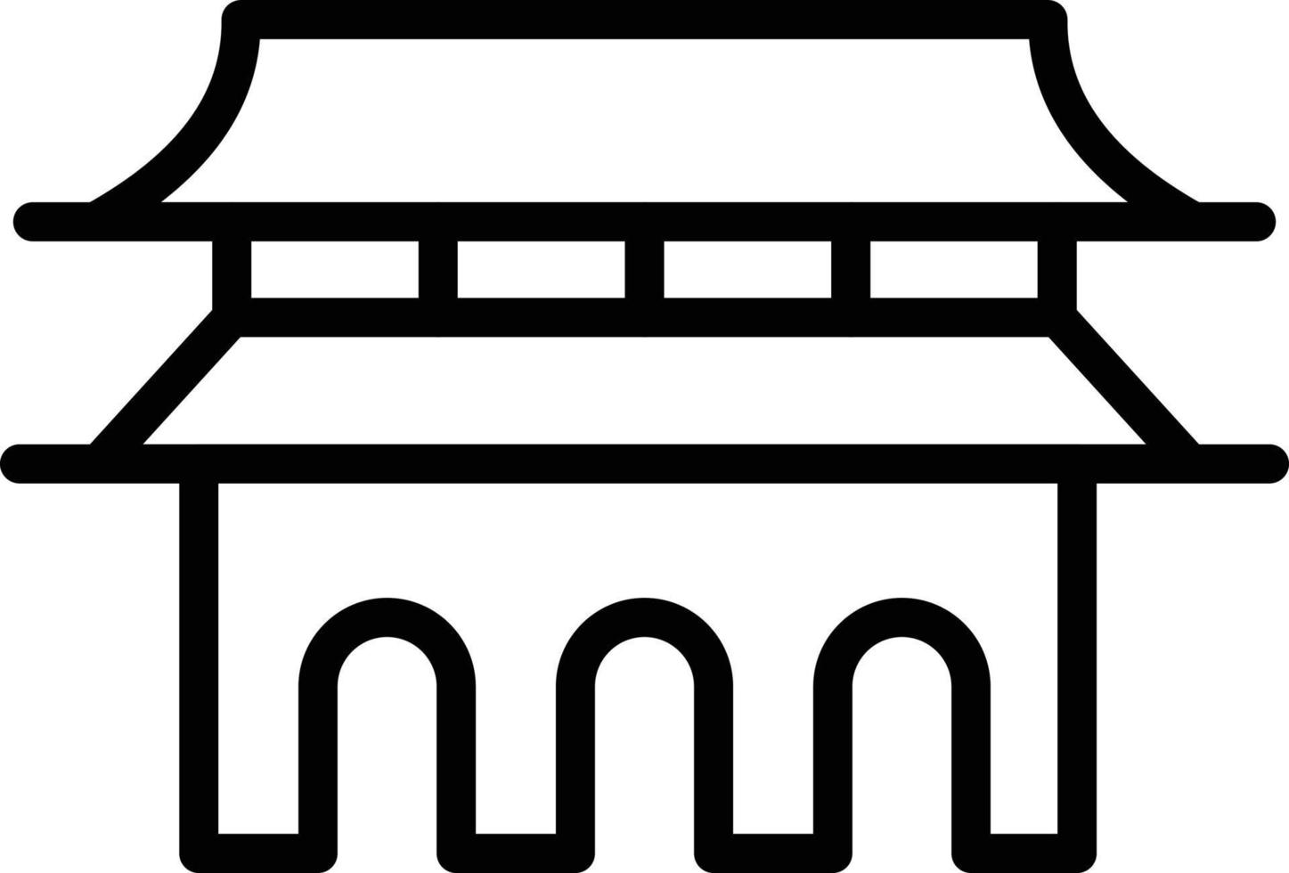 japan castle vektor illustration på en bakgrund. premium kvalitet symbols.vector ikoner för koncept och grafisk design.