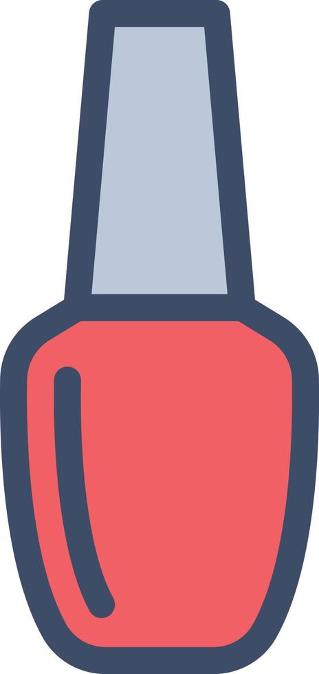 nagellack vektor illustration på en bakgrund. premium kvalitet symbols.vector ikoner för koncept och grafisk design.