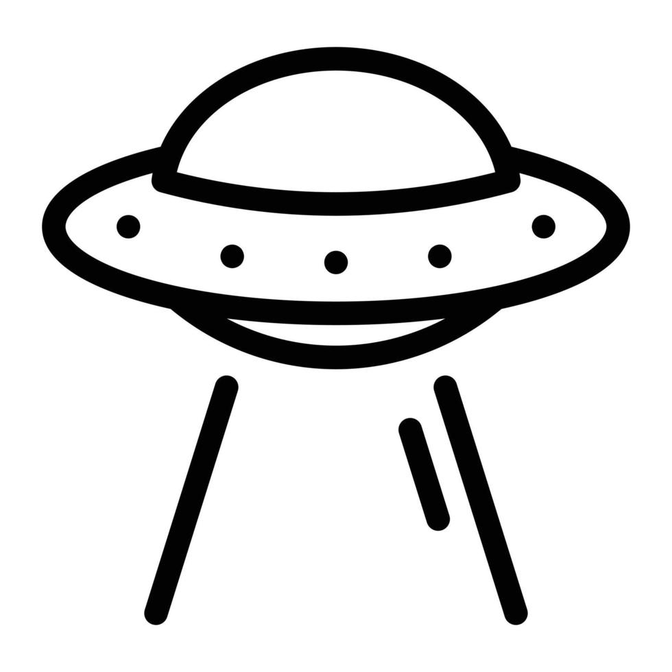 ufo flygande vektorillustration på en background.premium kvalitet symbols.vector ikoner för koncept och grafisk design. vektor