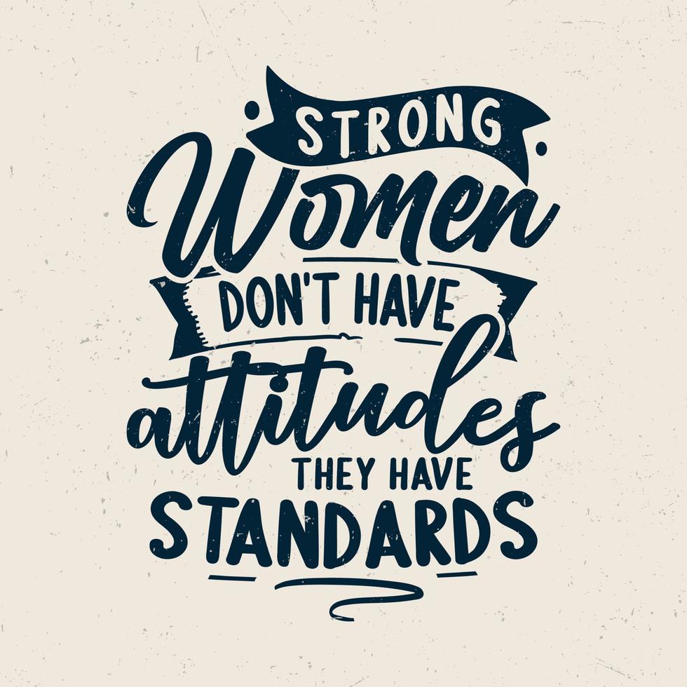 starka kvinnor har inte attityder de har normer vektor