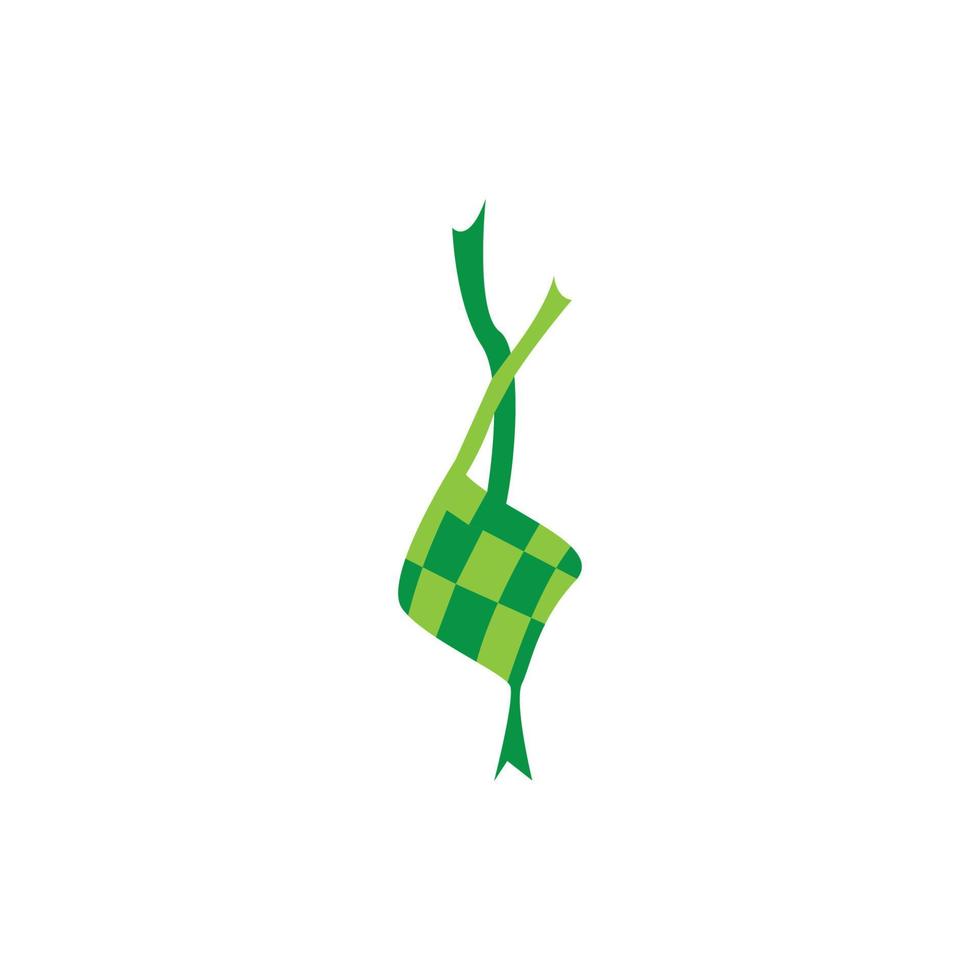 ketupat lebaran idul fitri Logo-Vektorvorlage vektor