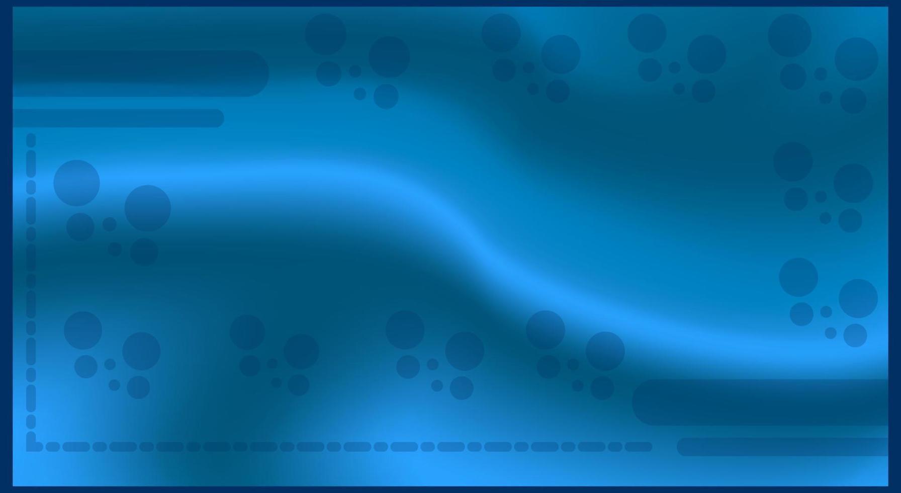 blå skrynkligt tyg och bubblor bakgrund vektor