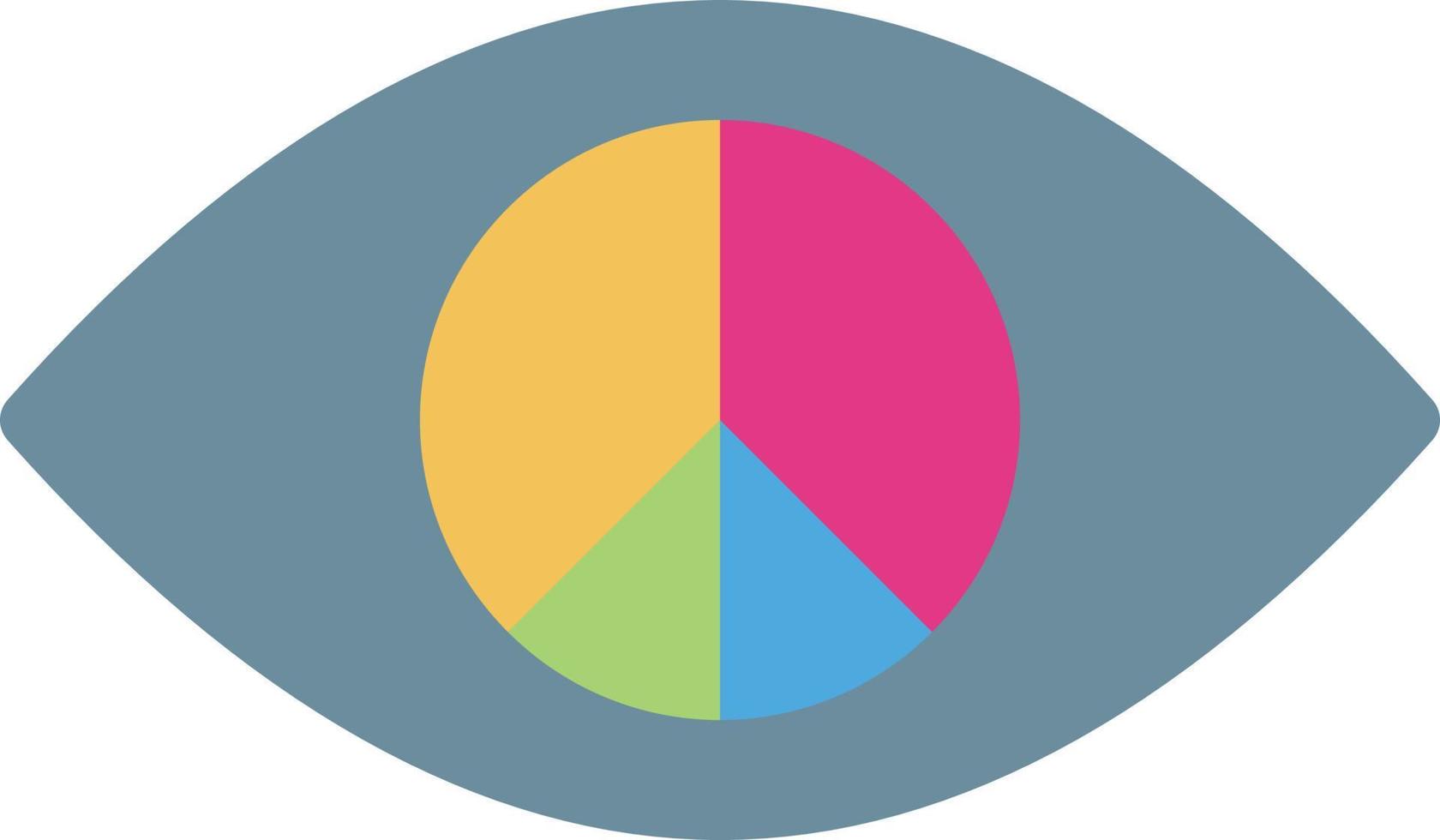 öga vektorillustration på en bakgrund. premium kvalitet symbols.vector ikoner för koncept och grafisk design. vektor