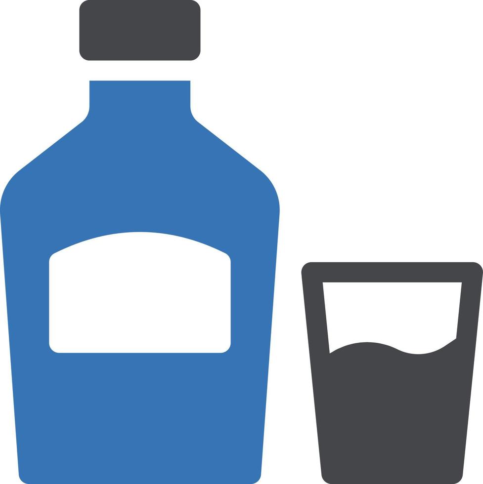 alkoholvektorillustration auf einem hintergrund. erstklassige qualitätssymbole. Vektorsymbole für Konzept und Grafikdesign. vektor