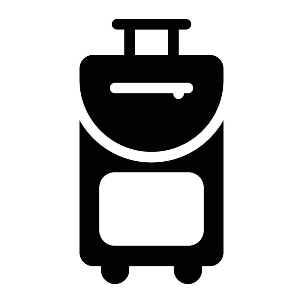 bagage vektor illustration på en bakgrund. premium kvalitet symbols.vector ikoner för koncept och grafisk design.