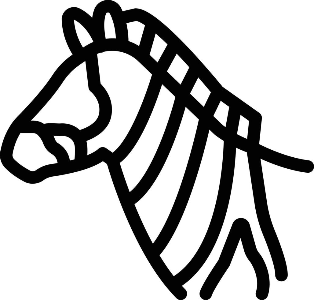 zebra vektor illustration på en bakgrund. premium kvalitet symbols.vector ikoner för koncept och grafisk design.