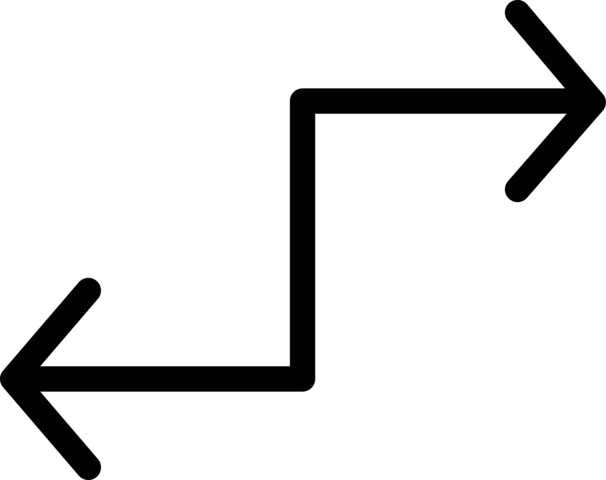 rechte linke vektorillustration auf einem hintergrund. hochwertige symbole. Vektorsymbole für Konzept und Grafikdesign. vektor