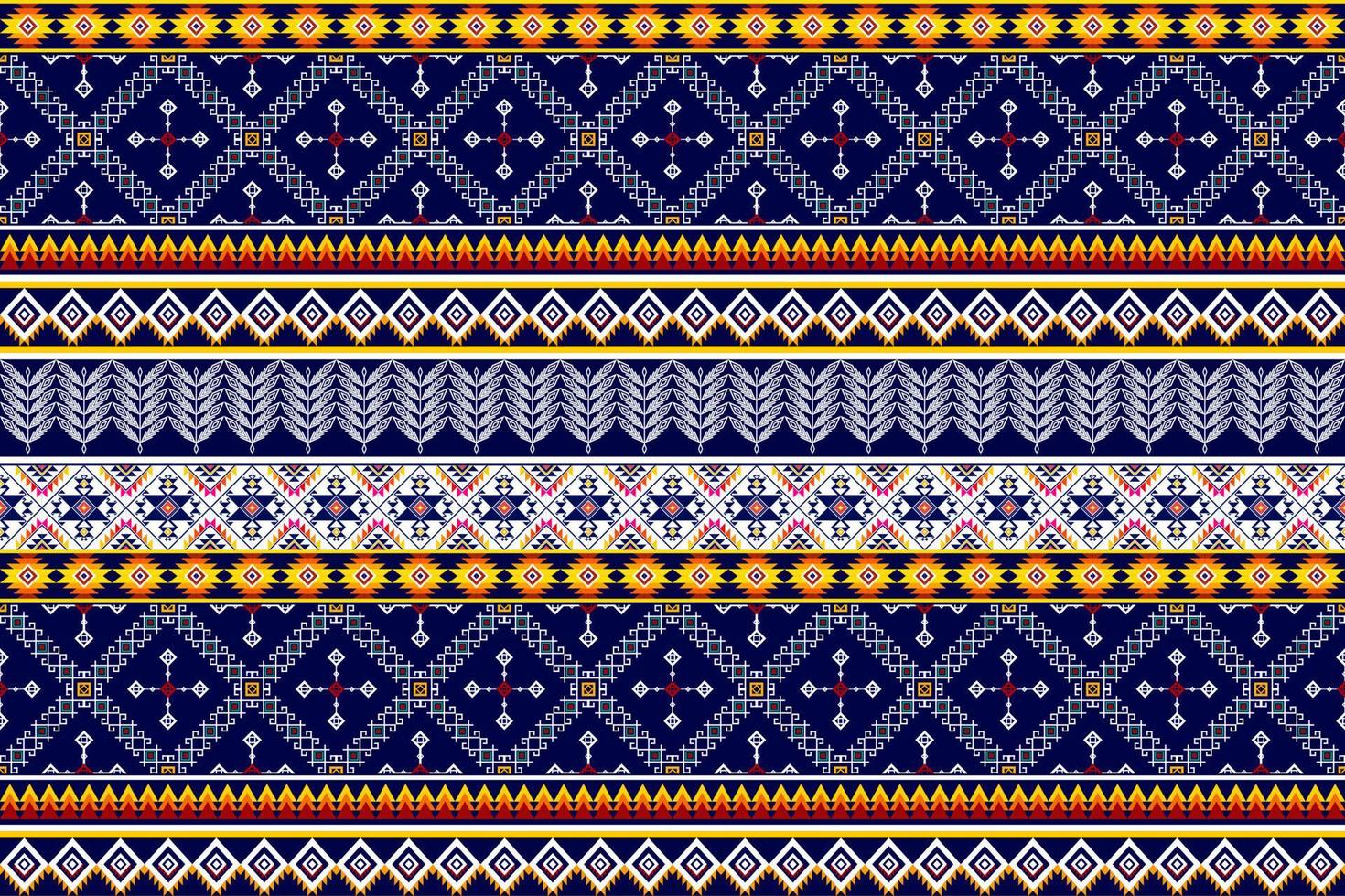 abstrakt geometrisk etnisk mönsterdesign. Aztec tyg matta mandala prydnad etnisk chevron textil dekoration tapeter. tribal boho infödda etniska traditionella broderi vektor bakgrund